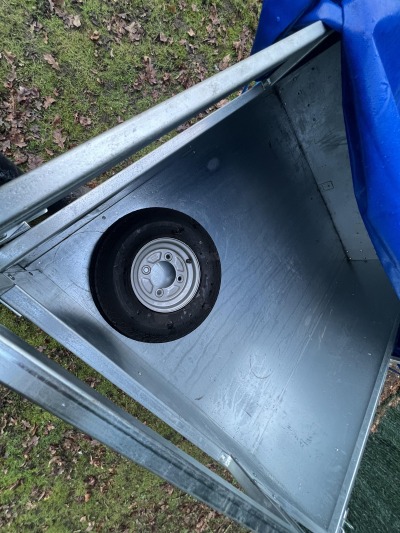 Used DUUO Folding Camping / Luggage / Baggage Trailer 