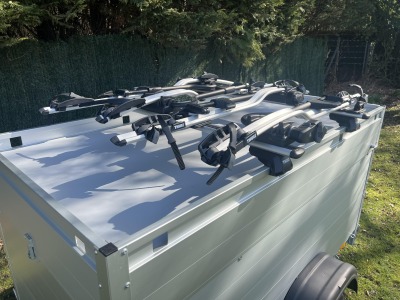 Ex-Demo 2024 Anssems GT750-201-VT Camping & Luggage Trailer