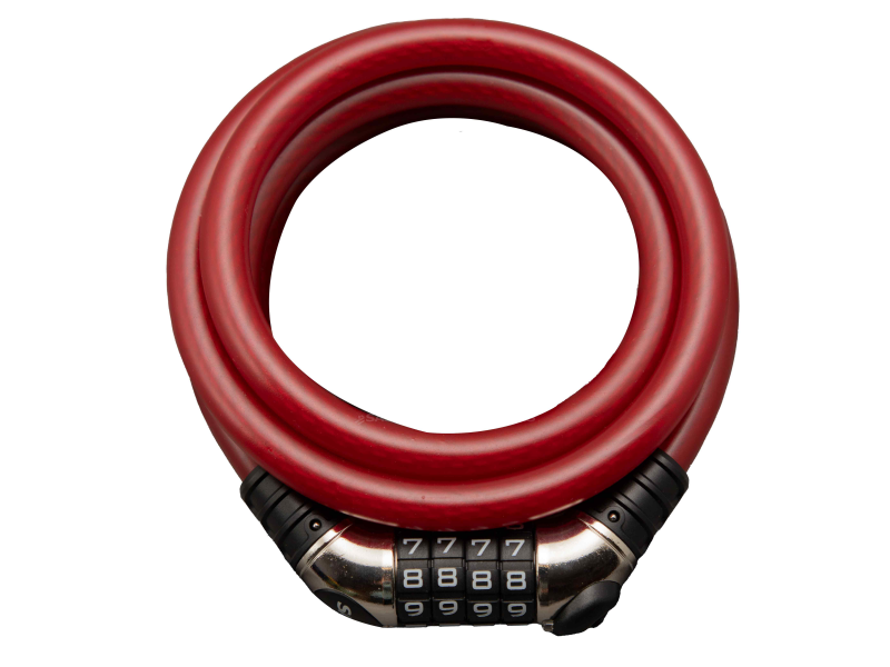 SAS Combi 1800 x 12mm Steel Braided Security Cable with Combi Lock