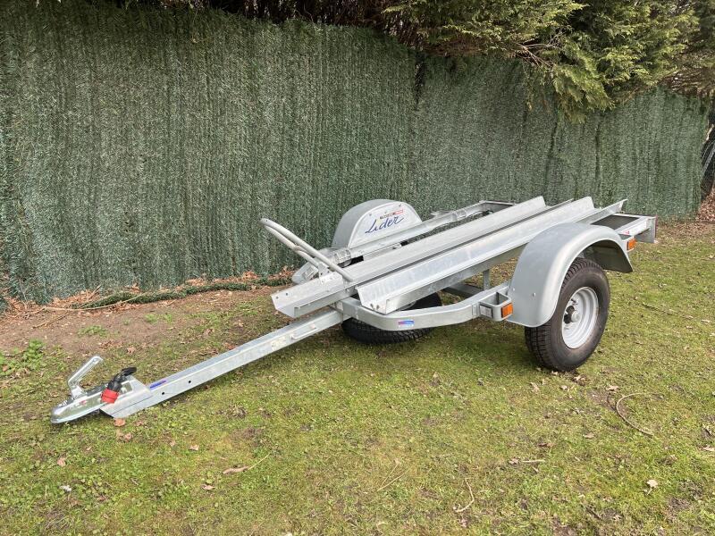 Used Lider Eco Single Motorcycle Motor Bike Trailer