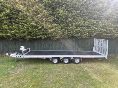Used 2025 Ifor Williams TB5521-353 5.5m x 2.1m 3500kg Tiltbed Trailer