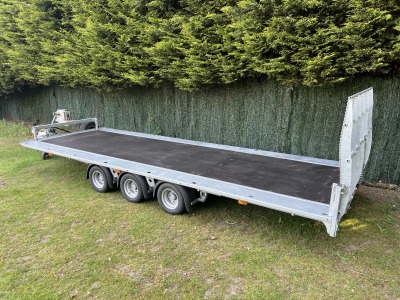 Used 2025 Ifor Williams TB5521-353 5.5m x 2.1m 3500kg Tiltbed Trailer