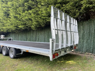 Used 2025 Ifor Williams TB5521-353 5.5m x 2.1m 3500kg Tiltbed Trailer