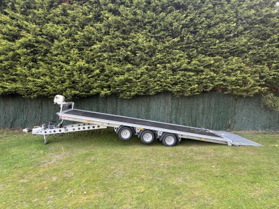Used 2025 Ifor Williams TB5521-353 5.5m x 2.1m 3500kg Tiltbed Trailer