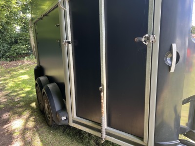 Used 2010 Ifor Williams HB506 Black Double Horse Trailer in Great Condition