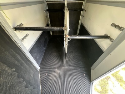 Used 2010 Ifor Williams HB506 Black Double Horse Trailer in Great Condition