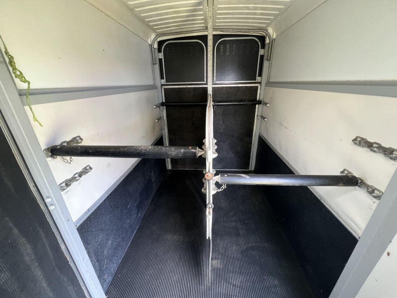 Used 2010 Ifor Williams HB506 Black Double Horse Trailer in Great Condition