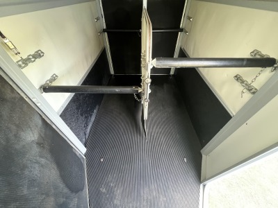 Used 2014 Ifor Williams HB506 Silver Double Horse Trailer in Very Good Condition