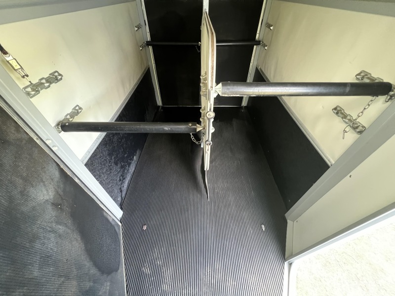 Used 2014 Ifor Williams HB506 Silver Double Horse Trailer in Very Good Condition