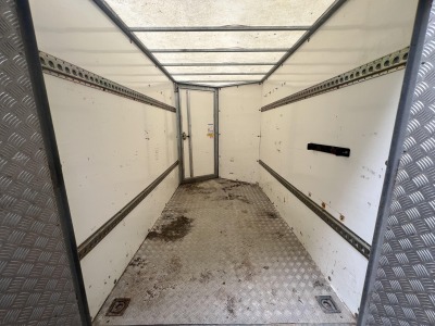 Used 2005 Ifor Williams BV85G Twin Axle Box Van Enclosed Trailer for Sale with Rear Ramp and Barn Doors