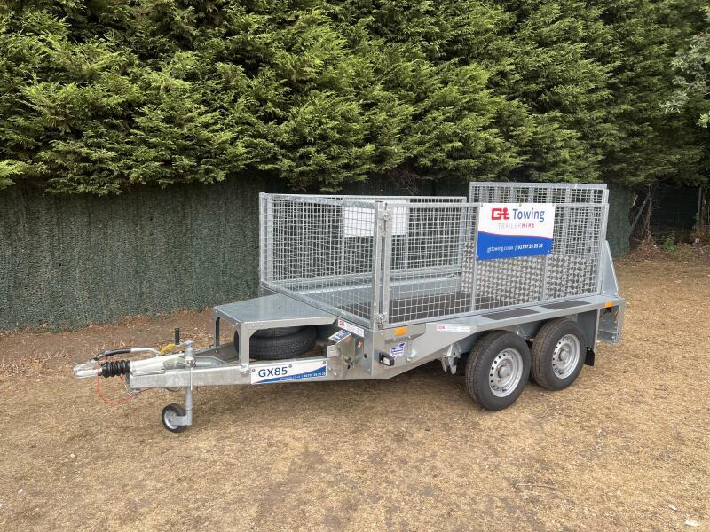 Ifor Williams Plant / Goods Trailer Hire &ndash; 2.45m x 1.57m / 8ft 0" x 5ft 2" &ndash; (GX85G)