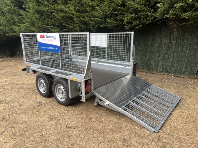 Ifor Williams GX85G 8ft x 5ft Twin Axle Plant Trailer Hire | GT Towing