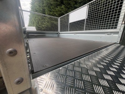 Ifor Williams GX85G 8ft x 5ft Twin Axle Plant Trailer Hire | GT Towing