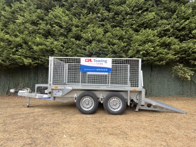 Ifor Williams GX85G 8ft x 5ft Twin Axle Plant Trailer Hire | GT Towing