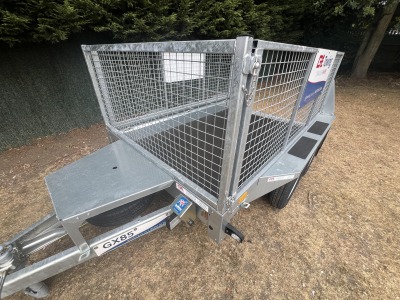 Ifor Williams GX85G 8ft x 5ft Twin Axle Plant Trailer Hire | GT Towing
