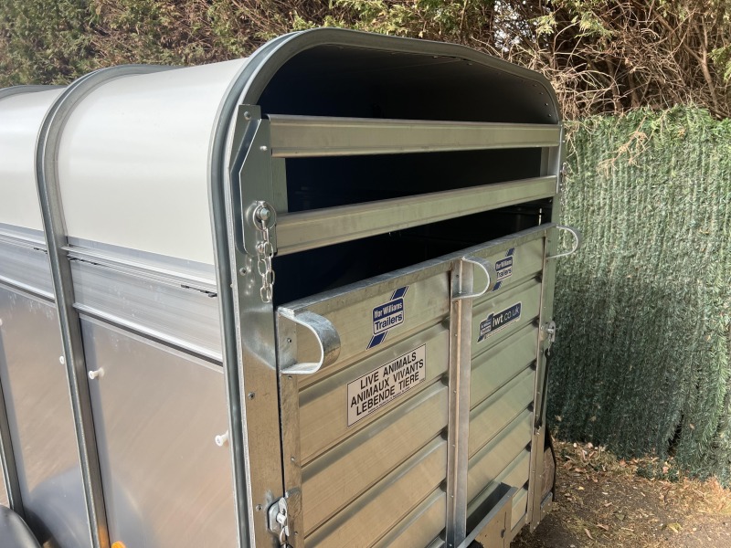 Ifor Williams P8G Livestock Trailer for transporting livestock