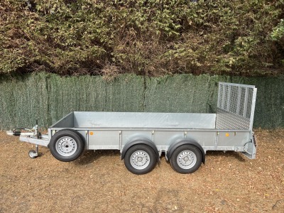 Used 2023 Ifor Williams GD125G 2700kg General Duty Trailer with loading ramp