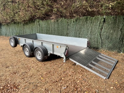 Used 2023 Ifor Williams GD125G 2700kg General Duty Trailer with loading ramp