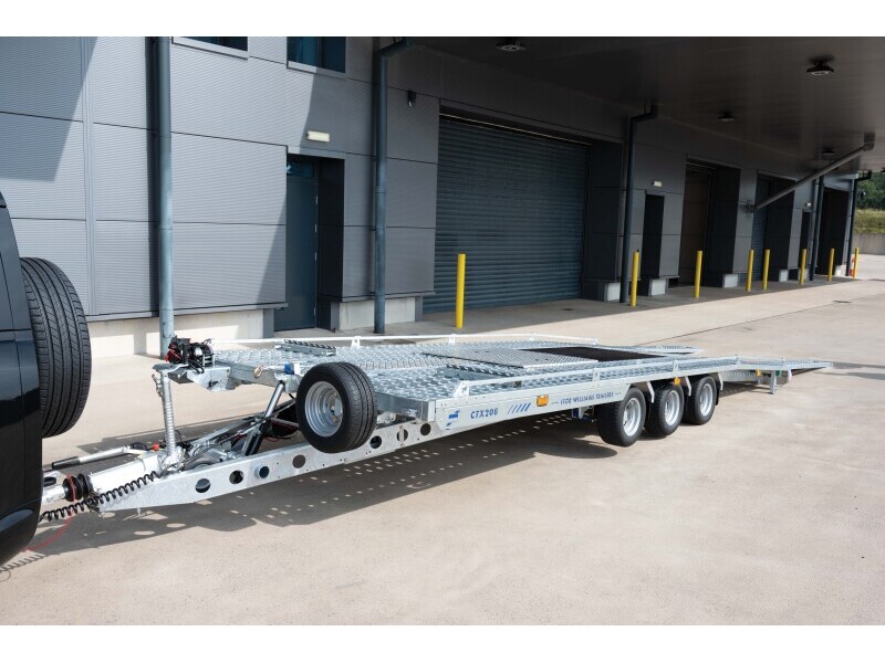 Ifor Williams CTX208 Tiltbed Beavertail Car Transporter Trailer