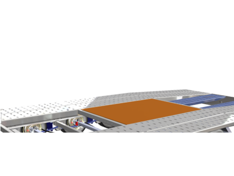 Ifor Williams CTX208 Rear Center Aluminium Infill Kit - KX10113