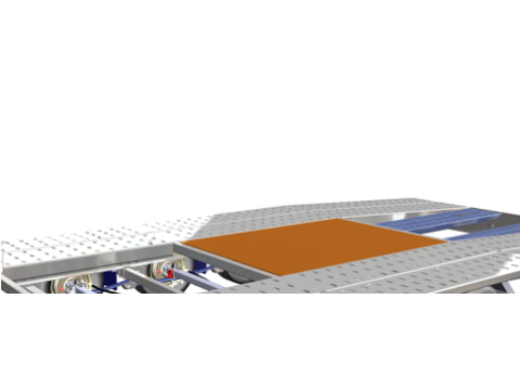 Ifor Williams CTX208 Rear Center Aluminium Infill Kit - KX10113