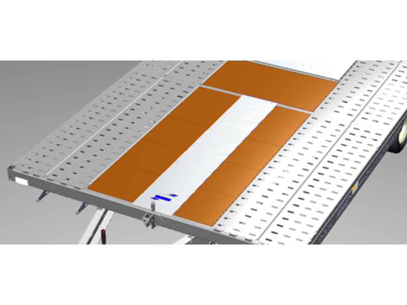 Ifor Williams CTX208 Front Aluminium Infill Kit - KX10115