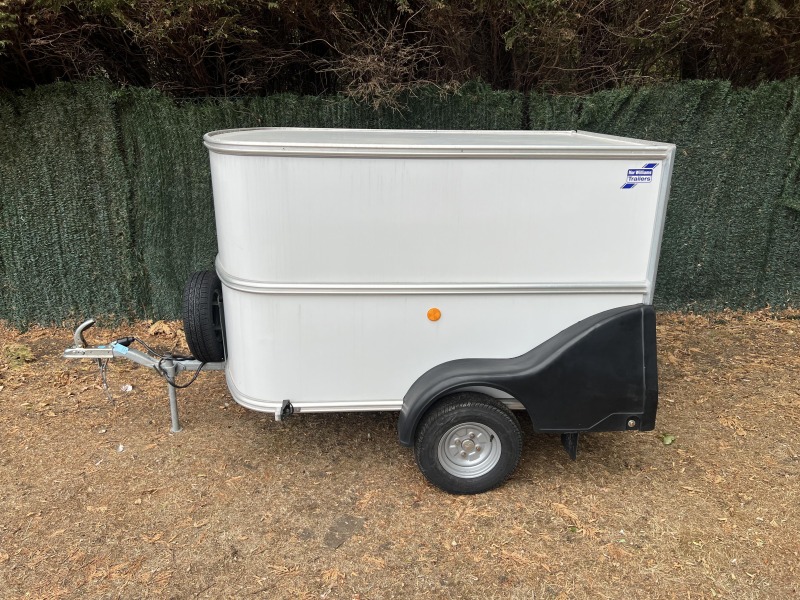 Used 2024 Ifor Williams BV64e enclosed box van trailer with rear barn doors 