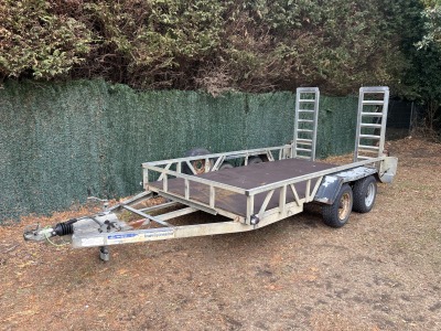 Used Indespension 3500kg Plant Trailer | 12ft x 5ft 10 | GT Towing