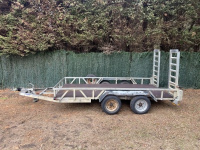 Used Indespension 3500kg Plant Trailer | 12ft x 5ft 10 | GT Towing