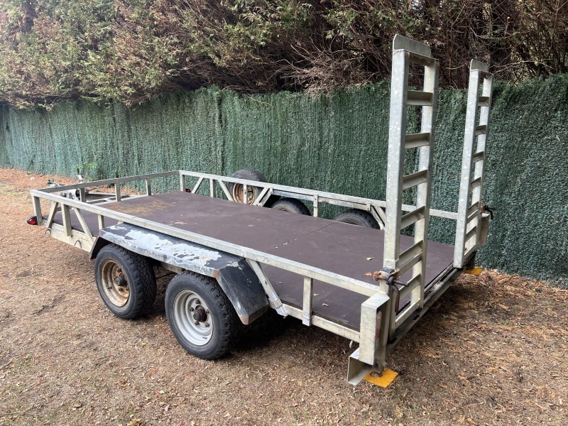 Used Indespension 3500kg Plant Trailer | 12ft x 5ft 10 | GT Towing