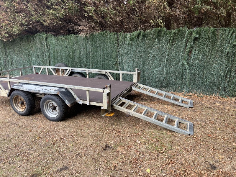 Used Indespension 3500kg Plant Trailer | 12ft x 5ft 10 | GT Towing