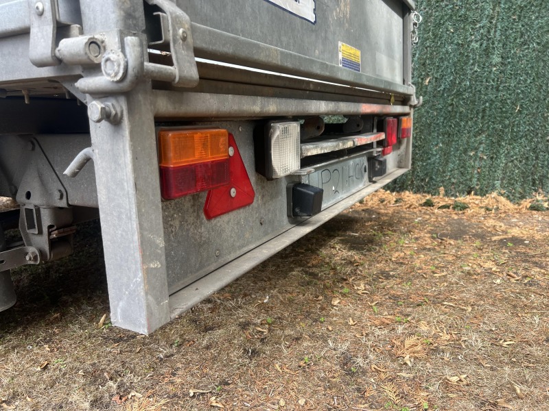 Used 2021 Ifor Williams LM105G flatbed trailer with drop sides and 8ft loading ramps