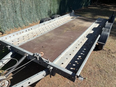 Used Woodford 4.4m Tiltbed Car Trailer | 2600kg