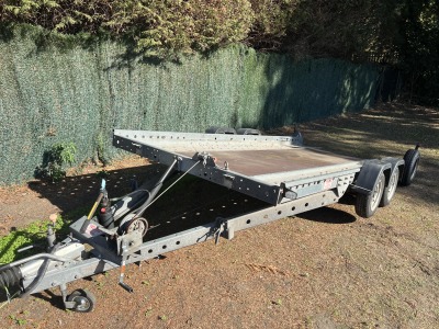 Used Woodford 4.4m Tiltbed Car Trailer | 2600kg
