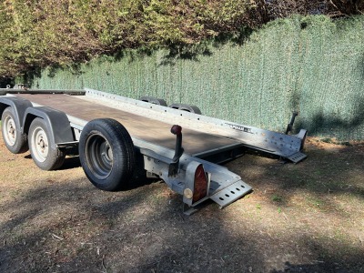 Used Woodford 4.4m Tiltbed Car Trailer | 2600kg