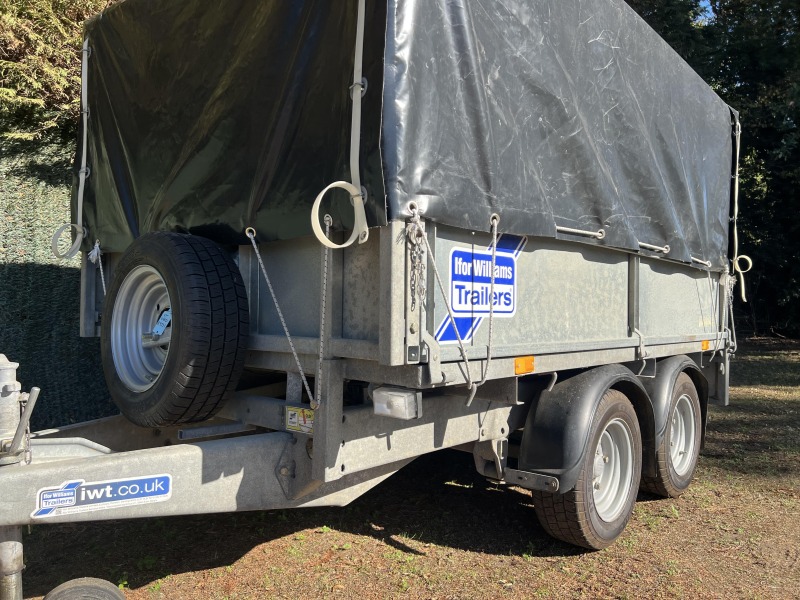Used Ifor Williams LM85G 8x5 2700kg Flatbed Trailer