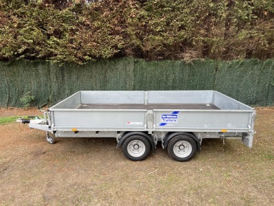 Used Ifor Williams LM126G 12ft x 6ft 6 3500kg Flatbed Trailer