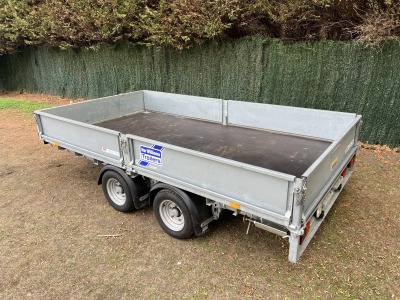 Used Ifor Williams LM126G 12ft x 6ft 6 3500kg Flatbed Trailer
