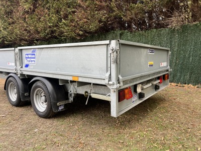 Used Ifor Williams LM126G 12ft x 6ft 6 3500kg Flatbed Trailer