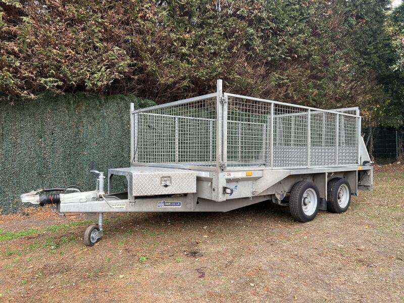 Used Ifor Williams 10ft x 6ft 3500kg GX106G Plant Trailer