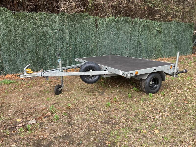Used Leyland Leisure Scooter | ATV | Motorbike Flatbed General Purpose Trailer with Folding Ali Ramps