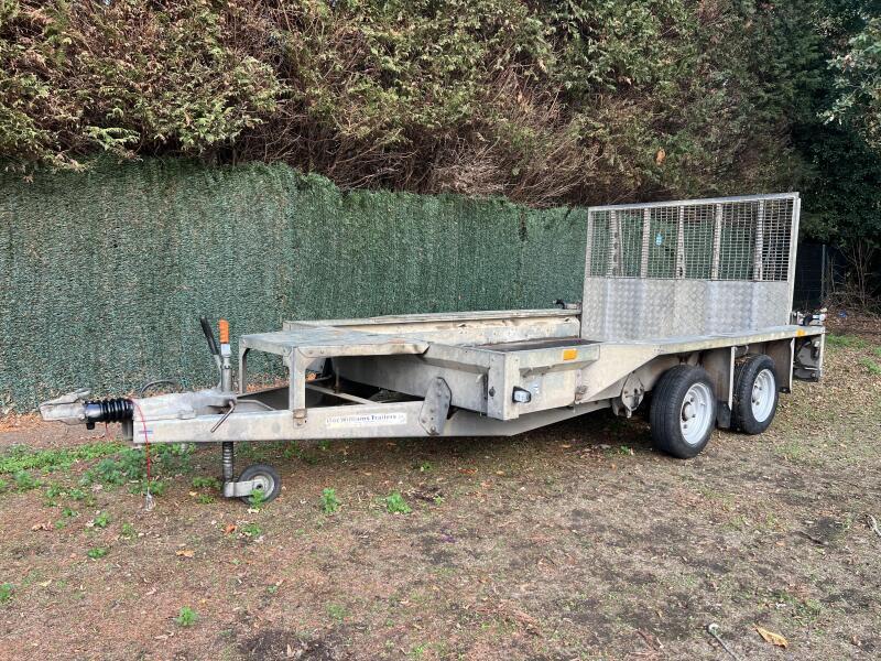 Used Ifor Williams 10ft x 6ft 3500kg GX106G Plant Trailer