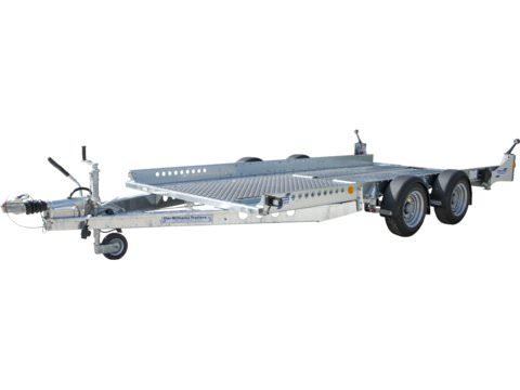 Car trailer and transporter