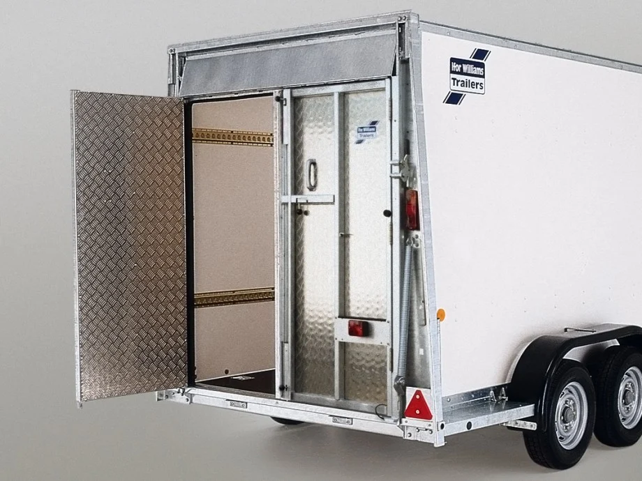 Ifor Williams Box Van combination ramp doors