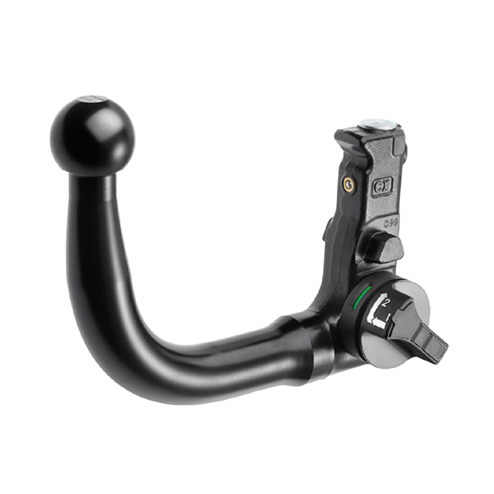 Detachable Swan Neck Towbar