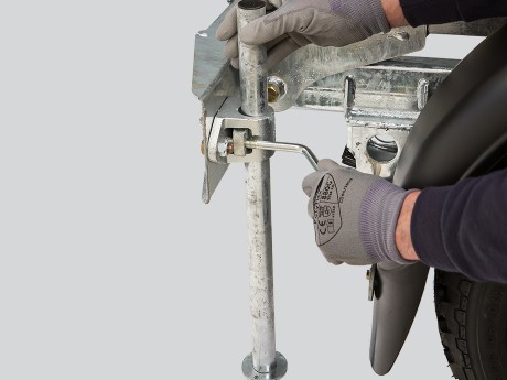 Ifor Williams Tipper prop stands