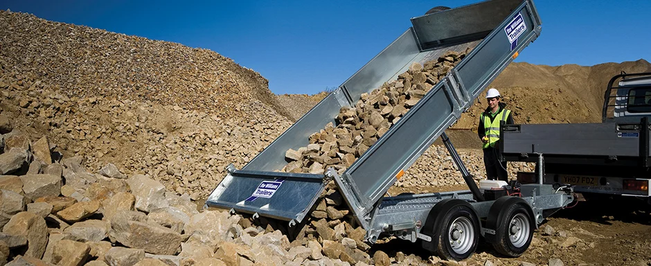 Ifor Williams Tipper trailer